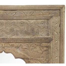 DKD Home Decor Espejo India 24 Marron Madera 102 x 203 x 11 cm