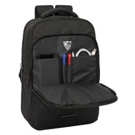 Safta Mochila Portatil 15,6"+tablet+usb Sevilla FC "Business" 29x44x15 cm