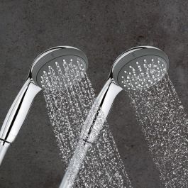 Grohe 27.946.000 Ducha de Mano Vitalio 100 con 2 Chorro, Cromada - DreamSpray, EcoJoy, StarLight, Antical SpeedClean