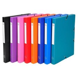 Carpeta De Proyectos Exacompta Exabox Pp Liso Opaco A4 Gomas 2,5 Cm Surtido (8 Col.) Precio: 4.79000038. SKU: B1HBQ54JD8