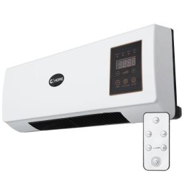 Calefactor PTC Ventilador 1500W Split de Pared Blanco con Control Remoto, Temporizador 24h y Termostato Regulable, hasta 25m2 Precio: 27.50000033. SKU: B1ETHFYDWB