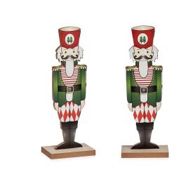 Krist+ Figura Madera Cascanueces 30 cm Verde (Set de 12) Precio: 26.6321. SKU: B1CFW6B8VS