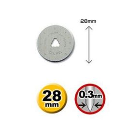 Olfa Rb 28-10 Cuchilla Redonda para Cortador Rotatorio, Blister 10 Unidades Precio: 41.50000041. SKU: B1JDB2XNRS