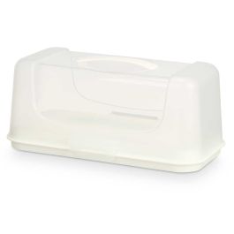 Portatarta Rectangular Blanco Leknes 34x15x18 cm, plástico (12 Unidades) Portatarta Rectangular Blanco Leknes 34x15x18 cm, plástico (12 Unidades)