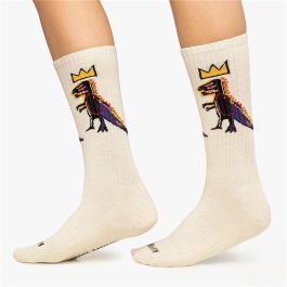 Calcetines Jimmy Lion Athletic Basquiat Pez Dis Marrón 5