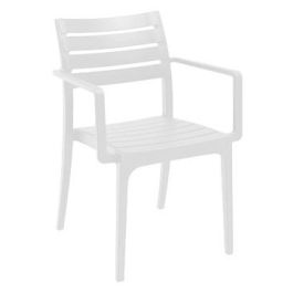 Silla Terraza Y Jardin DKD Home Decor Blanco 52 x 84 x 57 cm (4 Unidades)