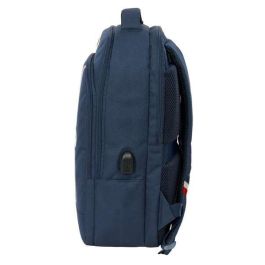 El Ganso Mochila Portátil Eclipse 15,6" para Tablet y USB con Puerto, 29x44x15 cm