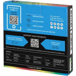 Arctic P14 PWM PST A-RGB Ventilador 14cm Negro