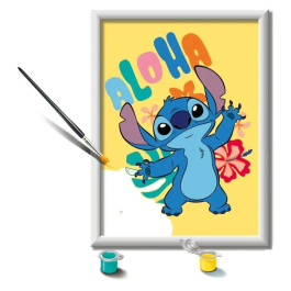 Ravensburger Kit de Pintura por Números 18 x 24 cm, Diseño de Puntada, A partir de 7 Años, 25844