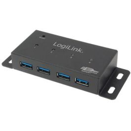 LogiLink UA0149 Hub USB 3.2 Gen 1 de 4 puertos, Type-A, 5000 Mbit/s, montable, Plug & Play, Gris Precio: 43.49999973. SKU: B1J4TXCTHB