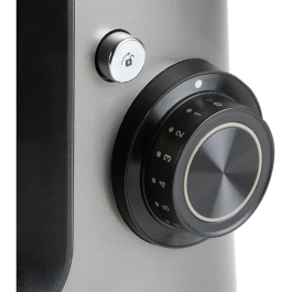 DOMO Batidora de Pie Multifunción 1200W 4,5L 8 Velocidades + Pulse Gris/Negro