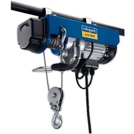 Scheppach HRS400 Polipasto eléctrico 400 kg 780 W con freno automático