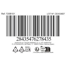 La Mediterranea Bandeja Oval Chester Blue 20x11 cm (18 Unidades)