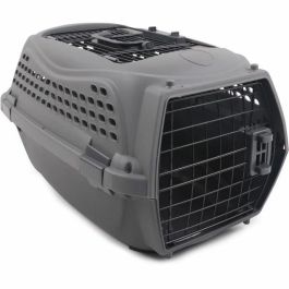 M.PETS Jaula de Transporte para Gatos ECO GIRO - Jaula de Plástico - Talla M - Gris Precio: 46.69000017. SKU: B1FJGVTANQ