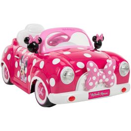 Coche Eléctrico para Niños Huffy 17315W Blanco Negro Rosa