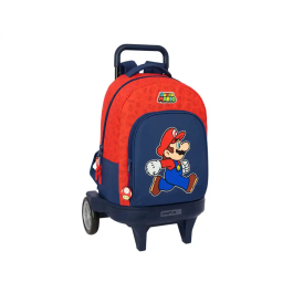 Mochila Escolar Super Mario Trick Rojo Azul oscuro 33 x 45 x 22 cm Precio: 52.78999979. SKU: B1K6KCPH9G