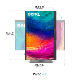 BenQ Monitor PD2770U 9H.Y0ELB.QBE 27" 4K UHD 3840x2160 IPS USB-C