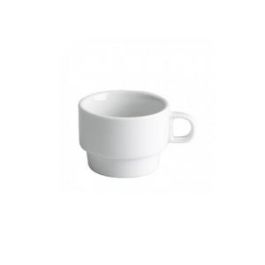 Clinic Taza 8 cl, Taza Apilable de Porcelana Resistente para Colectividades, VAJILLA, No Apta Lavavajillas ni Microondas (Set de 36) Precio: 1.49999949. SKU: B1EZMSM7WW