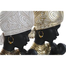 Figura Colonial DKD Home Decor Dorado Blanco 9 x 25 x 15 cm (2 Unidades) Figura Colonial DKD Home Decor Dorado Blanco 9 x 25 x 15 cm (2 Unidades)