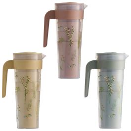 Day Jarra 1,4 L con 4 Vasos Day Colores Surtidos Amarillo Arena Arena Natural Verde Musgo Apta Lavavajillas