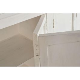 DKD Home Decor Vitrina Balines Nat 2c24 Decape Blanco 270x43x244 cm Teca Mango 8 Puertas