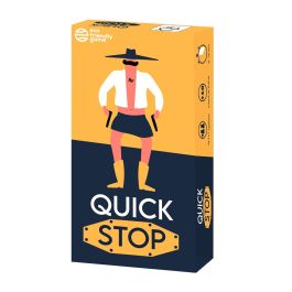 La Caja Juego Quick Stop LCQS01ES Juego de Mesa para 2-7 Jugadores y a partir de 10 Años en Español