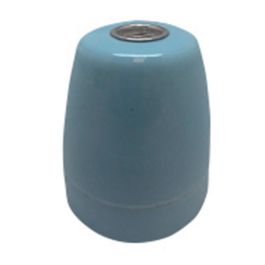 F-Line Portalámparas Vintage Cerámica E27 Azul 100W 250V~ con Cierre de Seguridad, Ø47x59 mm Precio: 5.68999959. SKU: B19KR7RNDS