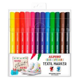 Alpino Rotuladores Permanentes Decor Color Experience Para Tejidos C-Surtidos Estuche 10 Ud Precio: 5.79000004. SKU: B1E6KFLJTP