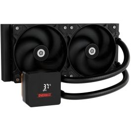 Enermax ELC-LMIV240-SF Refrigeración Líquida CPU LIQMAX IV 240mm para AM5/LGA1851, Negro, TDP 370W