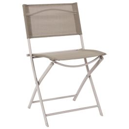 Silla Plegable Elba Beige Home Deco Factory Silla Plegable Elba Beige Home Deco Factory