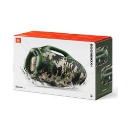 JBL Boombox 4 - Altavoz Portátil Bluetooth IP68, 180W, 34h Autonomía, Resistente al Agua y Polvo, Color Camuflaje
