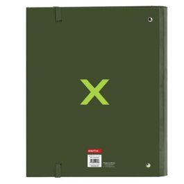 Carpeta de anillas Munich Bright khaki Verde 27 x 32 x 3.5 cm Carpeta de anillas Munich Bright khaki Verde 27 x 32 x 3.5 cm