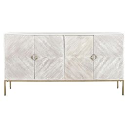 Buffet Tradicional DKD Home Decor Blanco Dorado 40 x 90 x 170 cm