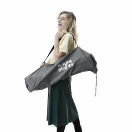 Bright Starts BRI0074451998810 Pop N Dine - Trona de Bebé Plegable, Portátil y Ligera para Viaje, Fácil de Limpiar con Bolsa de Transporte