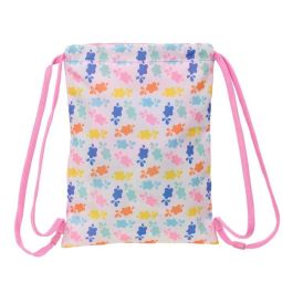 Safta Saco Plano Junior Peppa Pig "Baby Pig" 26x34x1cm, ideal para niños a partir de 3 años