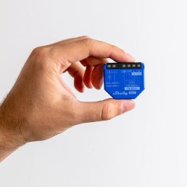 Shelly Relais 1 Gen3 max 16A WLAN BT Interruptor Inteligente Inalámbrico