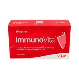 VITAE Inmunovita 60 Cápsulas con Vitamina D3, B6 y Zinc para el Sistema Inmune Precio: 48.8999995. SKU: B1HMBNPE6Y