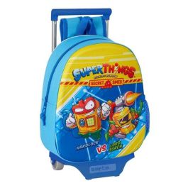 Mochila Escolar 3D con Ruedas SuperThings Azul claro Precio: 14.88999985. SKU: S4302574