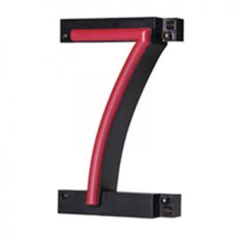 Número LED Neon 7 Ancho 87Mm Alto 161Mm Fondo 38Mm - - Precio: 21.6900002. SKU: B196VNYDSA