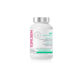 Topicrem Ac Control Suplemento Alimenticio para Piel con Imperfecciones y Grasa. Promueve una Piel Limpia y Saludable. 60 Cápsulas Precio: 22.05225. SKU: B1EEWM8F2Y