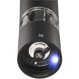 WMF 32.0100.0216 Molinillo Eléctrico Negro para Pimienta, Cuerpo de Plástico, Cuchilla Cerámica