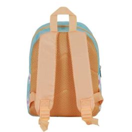 Karactermania Mochila Preescolar Cenicienta Cup 22 x 9 x 27 cm Turquesa Poliéster Compartimento Cremallera Bolsillo Frontal Trasera Acolchada