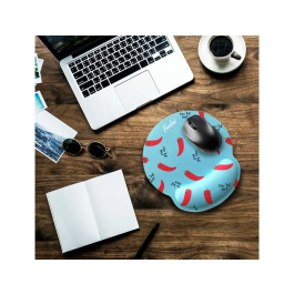 Wondee Alfombrilla de Ratón Ergonómica de Gel 250x230 mm