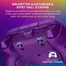 Turtle Beach TUR0840454400083 Gamepad Afterglow Wave RGB Con Cable Morado para Xbox Series X|S, Xbox One y PC