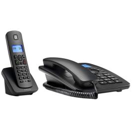 Teléfono Fijo Motorola C4201 Combo DECT (2 pcs) Negro
