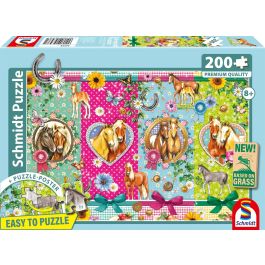 Schmidt Spiele Puzzle Happy Horses SCH1747456988829, 200 Piezas, Para Edad de 8 Años en Adelante Precio: 42.6767. SKU: B1G4ZWF5JA