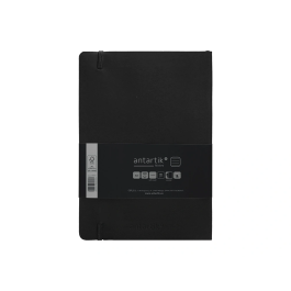 Antartik Notes Cuaderno A5 Tapa Blanda Hojas Rayas Negro 80 Hojas 80gr FSC