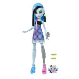 Monster High Set de Muñecas Secretos Ocultos con 2 accesorios y 1 animal - Misterio sorpresa en sarcófago para niños 3-10 años