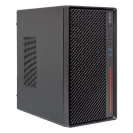 Unykach Numen 300 Pro Caja Ordenador Compacta Micro ATX Negra para PC de Oficina o Doméstico con USB 3.0