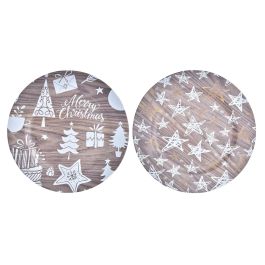 DKD Home Decor Centro Mesa Navidad Blanco Natural PP Estrellas 33 x 33 x 2 cm (12 Unidades) Precio: 25.4999998. SKU: B1CN86AA73